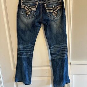 Rock Revival Dark Blue Boot Cut Jeans